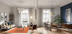 Wool rug - Hamilton (Cinnamon)
