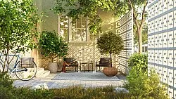 Indoor/Outdoor rug - Harvey (green)