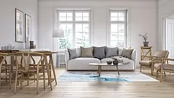 Wilton rug - Koloa (blue)