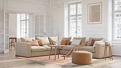 Viscose rug - Jodhpur Special Luxury Edition (apricot)