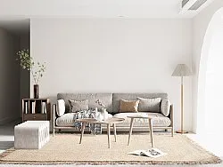 Wool rug - Pike (beige)