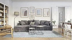 Wilton rug - Sevgi (grey/white)
