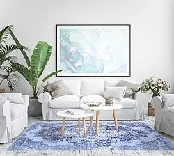 Wilton rug - Badem (blue)