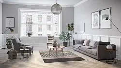 Wilton rug - Esme (brown/multi)