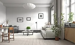 Shaggy rugs - Antuco (white)