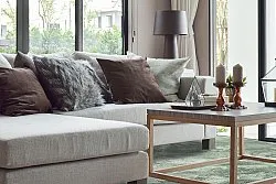 Round rugs - Aranga Super Soft Fur (green)