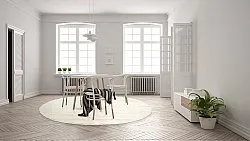 Round rug - Bibury (cream)