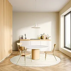 Round rug - Bibury (cream)