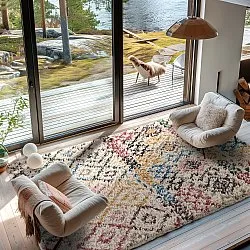 Shaggy rugs - Maloney Natural Cotton Shaggy (multi)