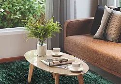 Shaggy rugs - Cosy (dark green)