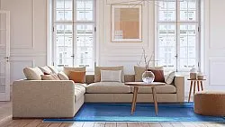 Wilton rug - Asti (blue)
