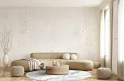 Round rug - Genova (white)