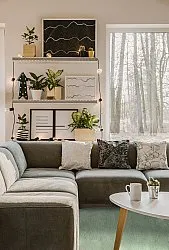 Round rug - Hamilton (green)