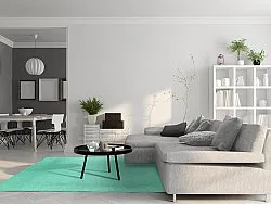 Wool rug - Hamilton (Biscay Green)