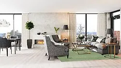 Wool rug - Hamilton (Chive)