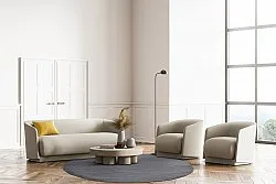 Round rug - Hamilton (Asphalt)