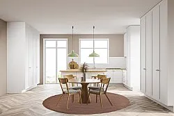 Round rug - Hamilton (Deep Taupe)