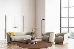 Round rug - Hamilton (Deep Taupe)