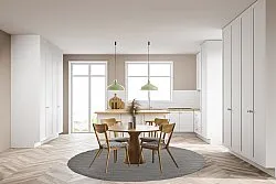 Round rug - Hamilton (Asphalt)