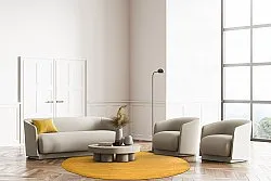 Round rug - Hamilton (Saffron)