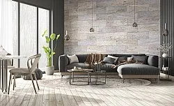 Round rug - Mateur (grey)