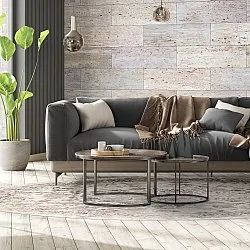 Round rug - Mateur (grey)