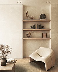 Round rug - Avafors Wool Bubble (sand)