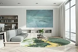 Round rug - Padova (mint)