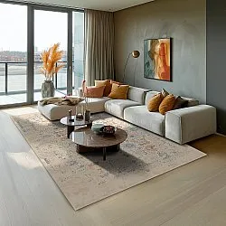 Wilton rug - Oakley (beige/blue)