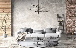 Round rug - Rosia (blue/grey)