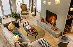 Round rug - Saranda (gold)
