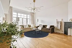 Round rug (sisal) - Agave (navy)