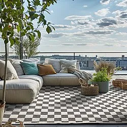 Indoor/Outdoor rug - Lucida (black)