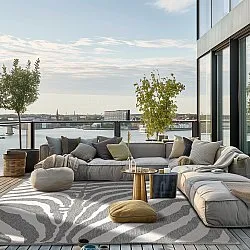 Indoor/Outdoor rug - Winona (gray)