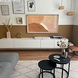 Indoor/Outdoor rug - Brussels Diamond (white)