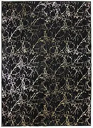Wilton rug - Alden (black/gold)