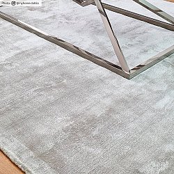 Viscose rug - Jodhpur Special Luxury Edition (light grey/beige)