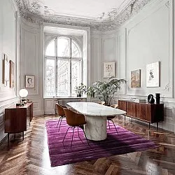Viscose rug - Jodhpur Special Luxury Edition (purple)