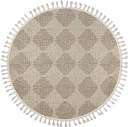 Round rug - Indoor/Outdoor Dakota (beige)