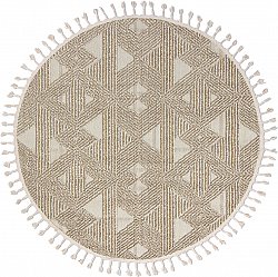 Round rug - Indoor/Outdoor Lennon (beige)