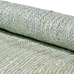 Round jute rug - Amasia (grey)