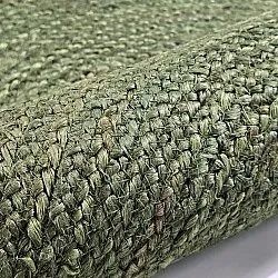 Round jute rug - Amasia (army green)