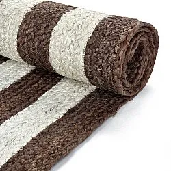 Jute rug - Jessore (brown/white)