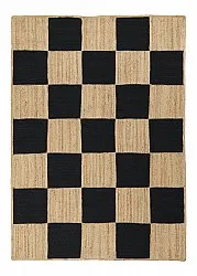 Jute rug - Khulna (natural/black)