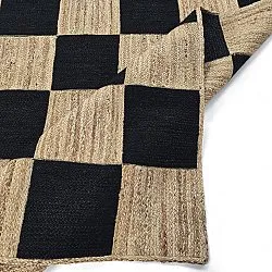 Jute rug - Khulna (natural/black)