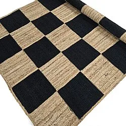 Jute rug - Khulna (natural/black)