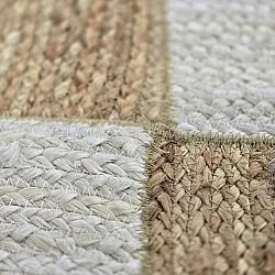 Jute rug - Khulna (natural/white)