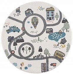 Childrens rugs - Town Round (multi)