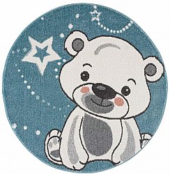 Childrens rugs - Teddy Round (multi)