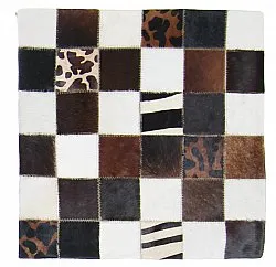 Cowhide cushion (cushion cover) 45 x 45 cm